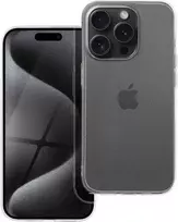 OEM dėklas, skirtas „iPhone 15 PRO“ skaidriam dėklui, 2 mm dėžutė, skaidri