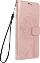 Forcell Oem MEZZO Book dėklas skirtas Samsung Galaxy A32 LTE ( 4G ) medžio rose auksinis