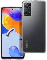 Oem CLEAR Dėklas 2 mm skirtas Xiaomi Redmi Note 11 Pro 5G (camera protection) skaidrus