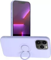 Dėklas telefonui Forcell SILICONE RING - IPHONE 13 PRO