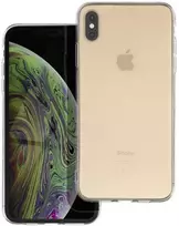 Oem Originalus „iPhone XS MAX“ skaidrus dėklas (2 mm, apsauga nuo kameros), permatomas