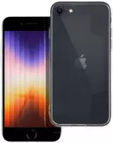 Oem Originalus „iPhone 7 / 8 / SE 2020 / SE 2022“ dėklas, skaidrus (2 mm, apsauga nuo kameros), permatomas