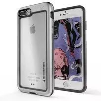 Ghostek Sidabrinis dėklas Atomic Slim Apple iPhone 7 Plus 8 Plus