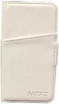 Moc Sport Ab MOC Mag Wallet balta telefono piniginė + dėklas