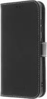Insmat Exclusive Flip Case piniginės dėklas, Samsung Galaxy S23 FE, juodas