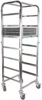 Vežimėlis indaplovės krepšiams transportuoti 7 x 500x500 mm - Hendi 810583