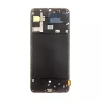 Dėklas For_Samsung LCD ekranas + jutiklinis blokas + priekinis dangtelis Samsung A705 Galaxy A70 Juodas