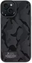 Dėklas Tactical Camo Troop dangtelis, skirtas Apple iPhone 15 Plus Juodas