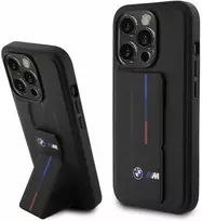 BMW BMHCP15X22GSLK Apple iPhone 15 Pro Max 6.7" dėklas telefonui juodos spalvos hardcase Grip Hot Stamp