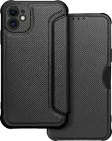 OEM atverčiamas dėklas iPhone 11 Razor Book juodas