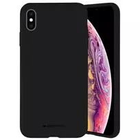 Mercury silikoninis Apple iPhone 15 Pro 6,1" dėklas telefonui juodos spalvos
