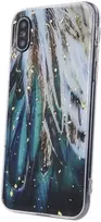 Telforceone Auksinis Glam dėklas, skirtas Samsung Galaxy A15 4G / A15 5G plunksnoms