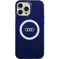 Dėklas Apple iPhone 13 Pro Max Audi IML Big Logo MagSafe (AU-IMLMIP13PM-Q5/D2-BE) mėlynos spalvos