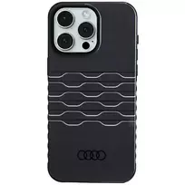 Dėklas Apple iPhone 15 Pro Max Audi IML MagSafe (AU-IMLMIP15PM-A6/D3-BK) juodos spalvos