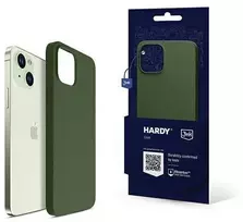3MK Hardy Apple iPhone 15 Plus / 14 Plus 6.7" dėklas telefonui žalios spalvos MagSafe