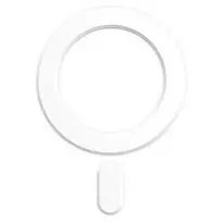Tech-Protect MagMat MagSafe universal magnetic ring – dėklas telefonui baltos spalvos
