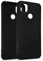 Beline Dėklas Silicone Xiaomi Redmi 9C juodos spalvos