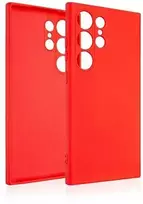 Beline Silikoninis Samsung Galaxy S24 Ultra S928 dėklas telefonui raudonos spalvos
