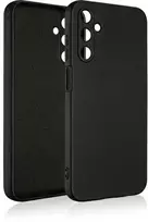 Beline silikoninis Samsung Galaxy A15 A156 dėklas telefonui juodos spalvos