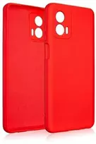 Beline Silikoninis Motorola MOTO G73 dėklas telefonui raudonos spalvos