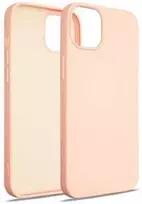 Beline Silikoninis Apple iPhone 15 Plus 6.7" dėklas telefonui rožinio aukso spalvos