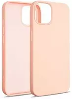 Beline Silikoninis Apple iPhone 15 6.1" dėklas telefonui rožinio aukso spalvos