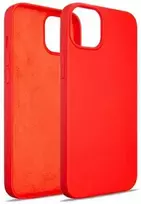 Beline Silikoninis Apple iPhone 15 Plus 6.7" dėklas telefonui raudonos spalvos