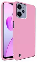 Beline Dėklas Candy Realme C31 Light rožinės spalvos