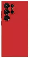 Beline Silikoninis Samsung Galaxy S23 Ultra S918 dėklas telefonui raudonos spalvos