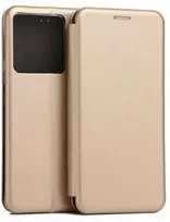 Beline Book Magnetic Xiaomi Redmi Note 13 Pro 5G dėklas telefonui aukso spalvos