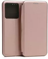 Beline Book Magnetic Xiaomi Redmi Note 13 5G dėklas telefonui rožinio aukso spalvos