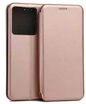 Beline Dėklas Book Magnetic Xiaomi Redmi Note 13 Pro 5G rose auksinis