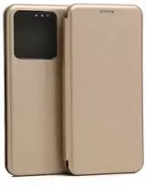 Beline Book Magnetic Xiaomi Redmi Note 13 5G dėklas telefonui aukso spalvos
