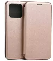 Beline Dėklas Book Magnetic Xiaomi 13 rose auksinis