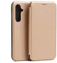 Beline Book Magnetic Samsung Galaxy S23 FE S711 dėklas telefonui aukso spalvos