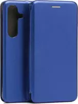 Beline dėklas Book Magnetic Samsung S24 Plus S926 mėlynos spalvos