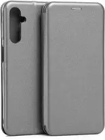Beline Book Magnetic Samsung Galaxy M34 5G M346 dėklas telefonui plieno spalvos