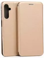 Beline Book Magnetic Samsung Galaxy M34 5G M346 dėklas telefonui aukso spalvos