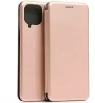 Beline Book Magnetic Samsung Galaxy M33 5G M336 dėklas telefonui rožinio aukso spalvos