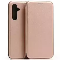 Beline Book Magnetic Samsung Galaxy A54 5G A546 dėklas telefonui rožinio aukso spalvos