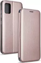 Beline Book Magnetic Samsung Galaxy A20s A207 dėklas telefonui rožinio aukso spalvos