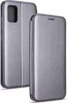 Beline Book Magnetic Samsung Galaxy A20s A207 dėklas telefonui plieno spalvos