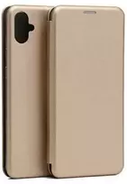 Beline Book Magnetic Samsung Galaxy A05 dėklas telefonui aukso spalvos