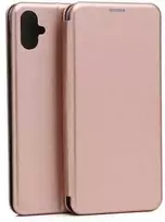 Beline Book Magnetic Samsung Galaxy A05 dėklas telefonui rožinio aukso spalvos