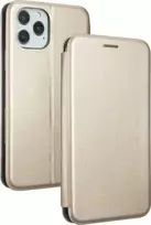 Beline Book Magnetic Apple iPhone 12/12 Pro 6.1" dėklas aukso spalvos