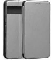 Beline Book Magnetic Google Pixel 7 dėklas telefonui plieno spalvos