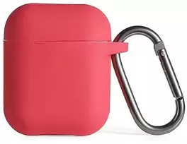 Beline AirPods silikoninis Dėklas Apple Air Pods 1/2 raudonos spalvos