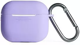 Beline AirPods silikoninis Dėklas Apple Air Pods 3 violetinės spalvos