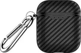 Beline AirPods Carbon Dėklas Apple Air Pods 1/2 juodos spalvos