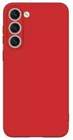 Beline Silikoninis Samsung Galaxy S23 Plus S916 dėklas telefonui raudonos spalvos